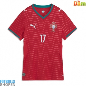 Billiga Portugal Rafael Leao #17 Hemmatröja Dam VM 2026 Kortärmad
